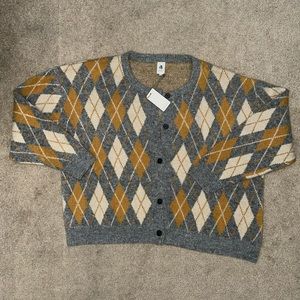 Argyle Cardigan-large